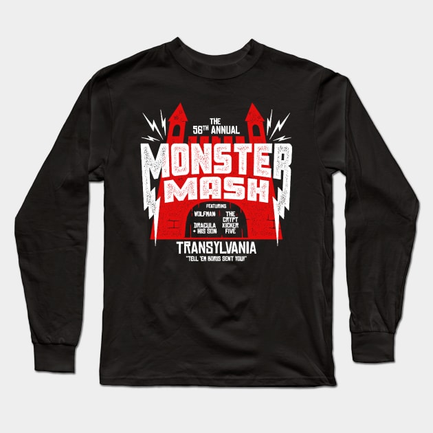 Monster Mash Long Sleeve T-Shirt by blairjcampbell